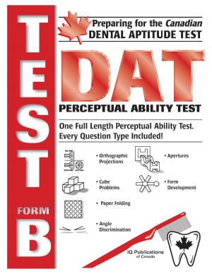 Cover of the book Preparing for the Canadian DAT Perceptual Ability Test-Form B by Navigate College Now, LLC