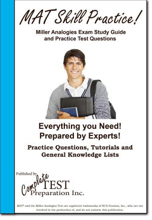 Cover of the book Miller Analogies Skill Practice! by Complete Test Preparation Inc.