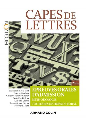 Cover of the book CAPES de lettres by Marie-Line Bretin, Christine Lamotte, Gilbert Guislain