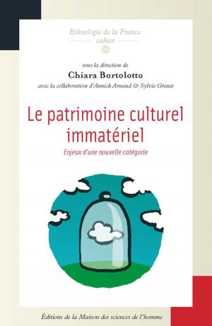 Cover of the book Le patrimoine culturel immatériel by Bruno Mattéi, Evelyne Desbois, Yves Jeanneau