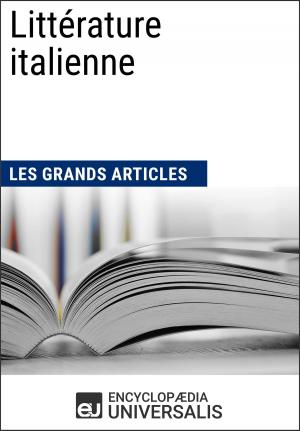 Cover of the book Littérature italienne by Encyclopaedia Universalis, Les Grands Articles