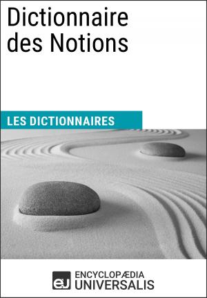 Cover of the book Dictionnaire des Notions by Encyclopaedia Universalis, Les Grands Articles