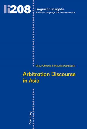 Cover of the book Arbitration Discourse in Asia by Mandy Metzner