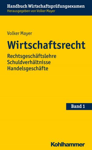 Cover of the book Wirtschaftsrecht by Jörg Dinkelaker, Aiga von Hippel
