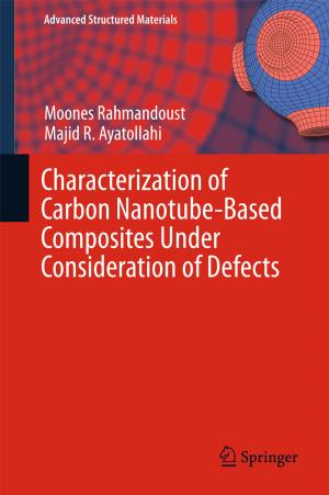 Cover of the book Characterization of Carbon Nanotube Based Composites under Consideration of Defects by Marie-Luisa Frick