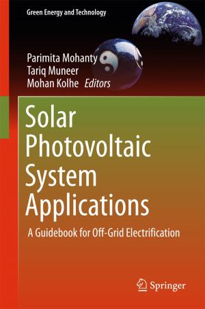 Cover of the book Solar Photovoltaic System Applications by Małgorzata Iwanicz-Drozdowska, Paola Bongini, Paweł Smaga, Bartosz Witkowski