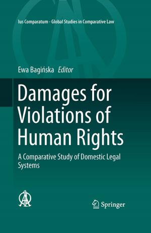 Cover of the book Damages for Violations of Human Rights by Wei Yan, Wei Wang, Yiyin Shan, Ke Yang, Wei Sha