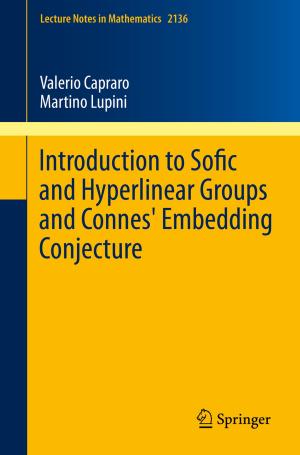 Cover of the book Introduction to Sofic and Hyperlinear Groups and Connes' Embedding Conjecture by Volodymyr Brayman, Alexander Kukush