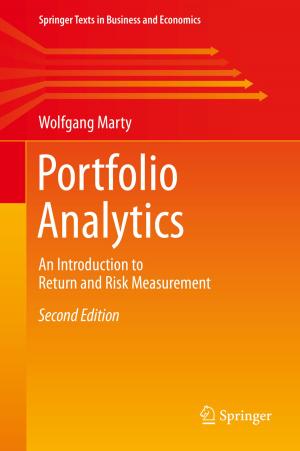 Cover of the book Portfolio Analytics by Diego Oliva, Erik  Cuevas