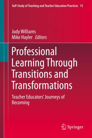Cover of the book Professional Learning Through Transitions and Transformations by Nuno Pereira, Nuno Paulino