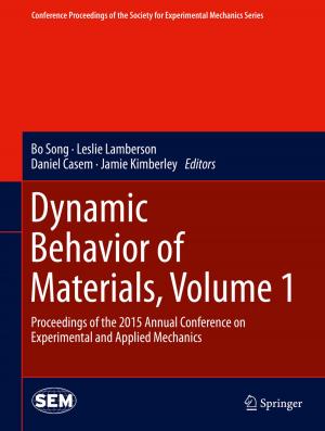 bigCover of the book Dynamic Behavior of Materials, Volume 1 by 