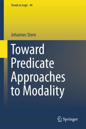 Book cover of Toward Predicate Approaches to Modality