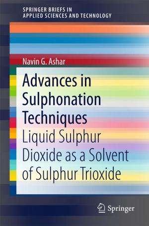 Cover of the book Advances in Sulphonation Techniques by Oscar González, Belkisyolé de Noya, Lucy J. Robertson