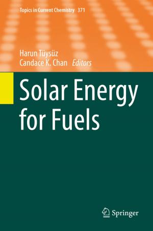 Cover of the book Solar Energy for Fuels by Halvard Vike