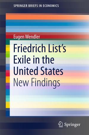 Cover of the book Friedrich List’s Exile in the United States by Eng. Das Warhe