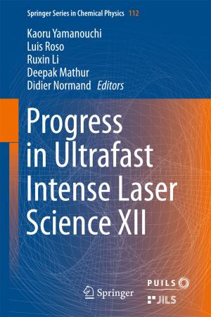 Cover of the book Progress in Ultrafast Intense Laser Science XII by Christopher S. Hardin, Alan D. Taylor