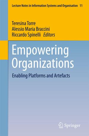 Cover of the book Empowering Organizations by 