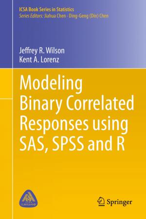 Book cover of Modeling Binary Correlated Responses using SAS, SPSS and R