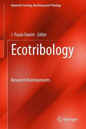 Cover of the book Ecotribology by Jun Hu, Zidong Wang, Huijun Gao