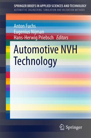 Cover of the book Automotive NVH Technology by Kieran Jordan, Dara Leong, Avelino Álvarez Ordóñez