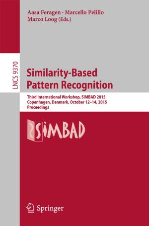 Cover of the book Similarity-Based Pattern Recognition by Silvia Menegazzi