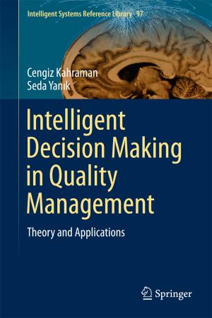 Cover of the book Intelligent Decision Making in Quality Management by Roberto Navarro García