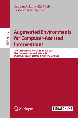 Cover of the book Augmented Environments for Computer-Assisted Interventions by Ermanno Pitacco