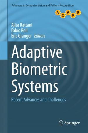 Cover of the book Adaptive Biometric Systems by Nir Kshetri