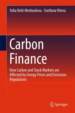 Cover of the book Carbon Finance by François Delarue, René Carmona