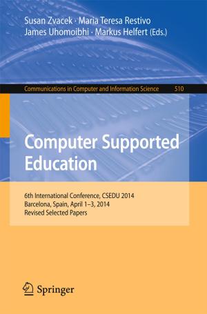 Cover of the book Computer Supported Education by Randy Hofberger, Joachim H. von Elbe, Richard W. Hartel