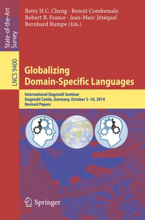 Cover of the book Globalizing Domain-Specific Languages by May T. Yeung, William A. Kerr, Blair Coomber, Matthew Lantz, Alyse McConnell