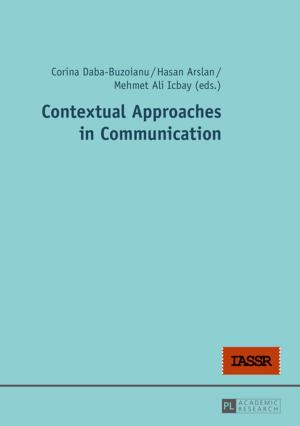 Cover of the book Contextual Approaches in Communication by Dan Van Raemdonck, Lionel Meinertzhagen