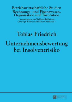 Cover of the book Unternehmensbewertung bei Insolvenzrisiko by Xoán Montero Dominguez