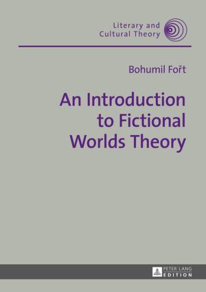 Cover of the book An Introduction to Fictional Worlds Theory by Joanna Wozniak