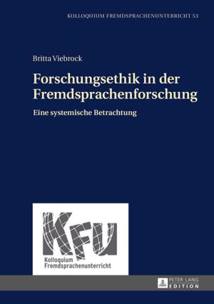 Cover of the book Forschungsethik in der Fremdsprachenforschung by David Rosenlund