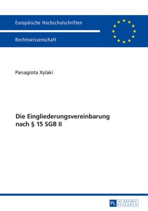 Cover of the book Die Eingliederungsvereinbarung nach § 15 SGB II by 