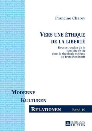 Cover of the book Vers une éthique de la liberté by Linda Souren