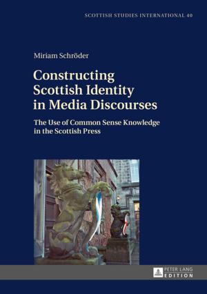 Cover of the book Constructing Scottish Identity in Media Discourses by Martin Puritscher