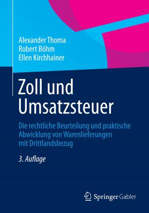 Cover of the book Zoll und Umsatzsteuer by Thomas Wenzler, Markus Rübenstahl