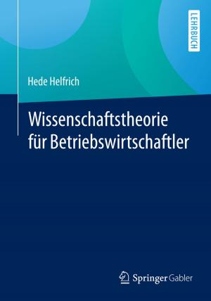 Cover of the book Wissenschaftstheorie für Betriebswirtschaftler by 