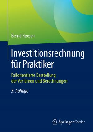Cover of the book Investitionsrechnung für Praktiker by Grayson Marshall