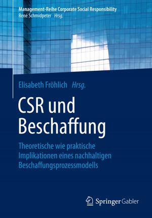 Cover of the book CSR und Beschaffung by Daniel Serafin, Ronald Gieschke