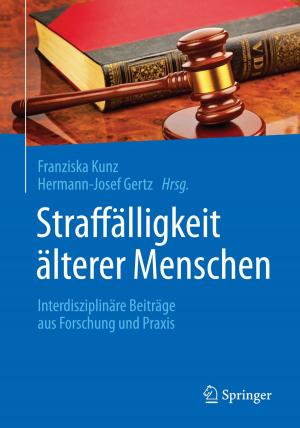 Cover of the book Straffälligkeit älterer Menschen by Karsten Balzer, Michael Bonitz