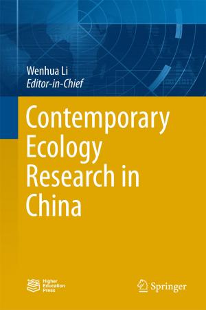 Cover of the book Contemporary Ecology Research in China by Arnold Lohaus, Mirko Fridrici, Holger Domsch