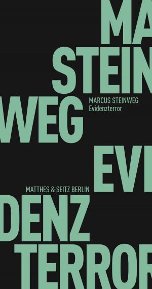Cover of the book Evidenzterror by Giorgio Agamben, Andreas Hiepko