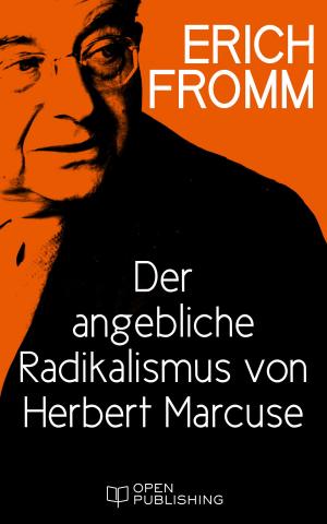 Book cover of Der angebliche Radikalismus von Herbert Marcuse