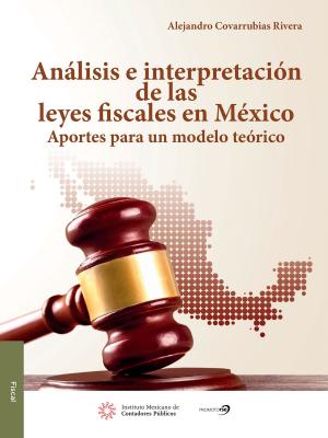 Cover of the book Análisis e intrepretación de las Leyes Fiscales en México by Víctor Manuel Mendívil Escalante