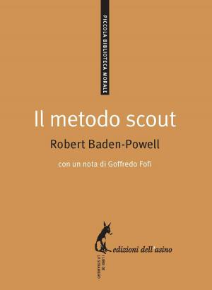 Book cover of Il metodo scout