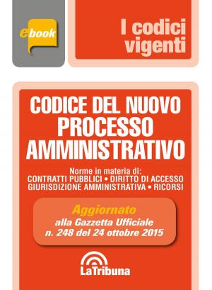 Cover of the book Codice del nuovo processo amministrativo by Michela Bartolini, Pietro Savarro