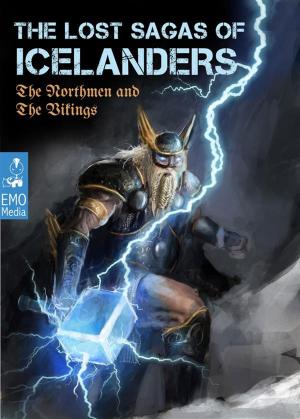 Book cover of The Lost Sagas Of Icelanders – The Norsemen and The Vikings - Norse mythology, viking myths, heathen legends, ancient folk tales. The Njáls saga & other stories (Illustrated Edition)